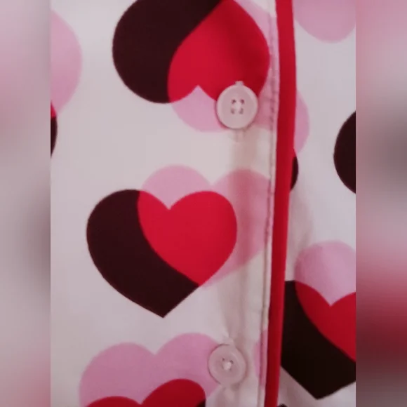 Kate Spade Heart Patterned Pajamas Set PJ KS92267T